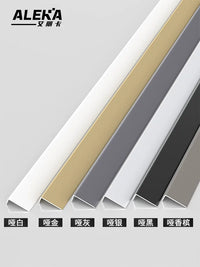 Aluminum Alloy L-Shaped Tile Edge Trim for Floor and Wall Corners