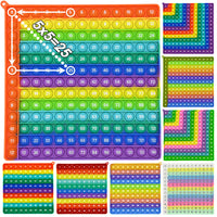 Multiplication Pop Fidget Toy Educational Math Learning Game