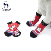 Pet Dog Anti-Slip Indoor Socks for Small Dogs - Teddy, Bichon, Puppy Paw Protection