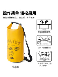 Pelliot Outdoor Waterproof Dry Bag Backpack for Beach Swimming Diving Rafting Snorkeling