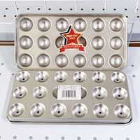 304 Stainless Steel Sphere Ice Cube Mold for Whiskey and Cocktails