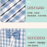 Microwave Oven Dust Cover with Storage Pockets, Oil-Proof Kitchen Appliance Protector
