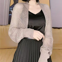 Ice Silk Shawl Shrug for Cheongsam Sun Protection Arm Sleeves