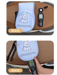 Motorcycle Handlebar Mittens for Electric Bikes, UV Protection, Breathable Mesh