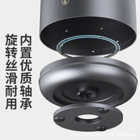 Multifunctional Kitchen Storage Rack with Rotating Knife Holder and Utensil Organizer