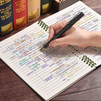 A5/B5 Detachable Coil Notebook with PP Cover, Thickened 60-Sheet Journal for Students