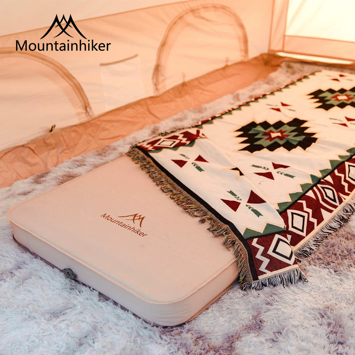 Naturehike Self-Inflating Camping Mattress with Pillow for Single/Double Use