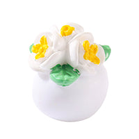 Miniature Potted Succulent Plants for Dollhouse Decoration