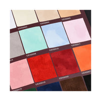 Iridescent Flocked Fabric with Adhesive Backing for Jewelry Boxes, Photo Frames, and Packaging