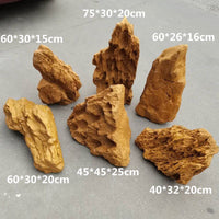 Fiberglass Resin Artificial Rock Garden Landscape Ornament