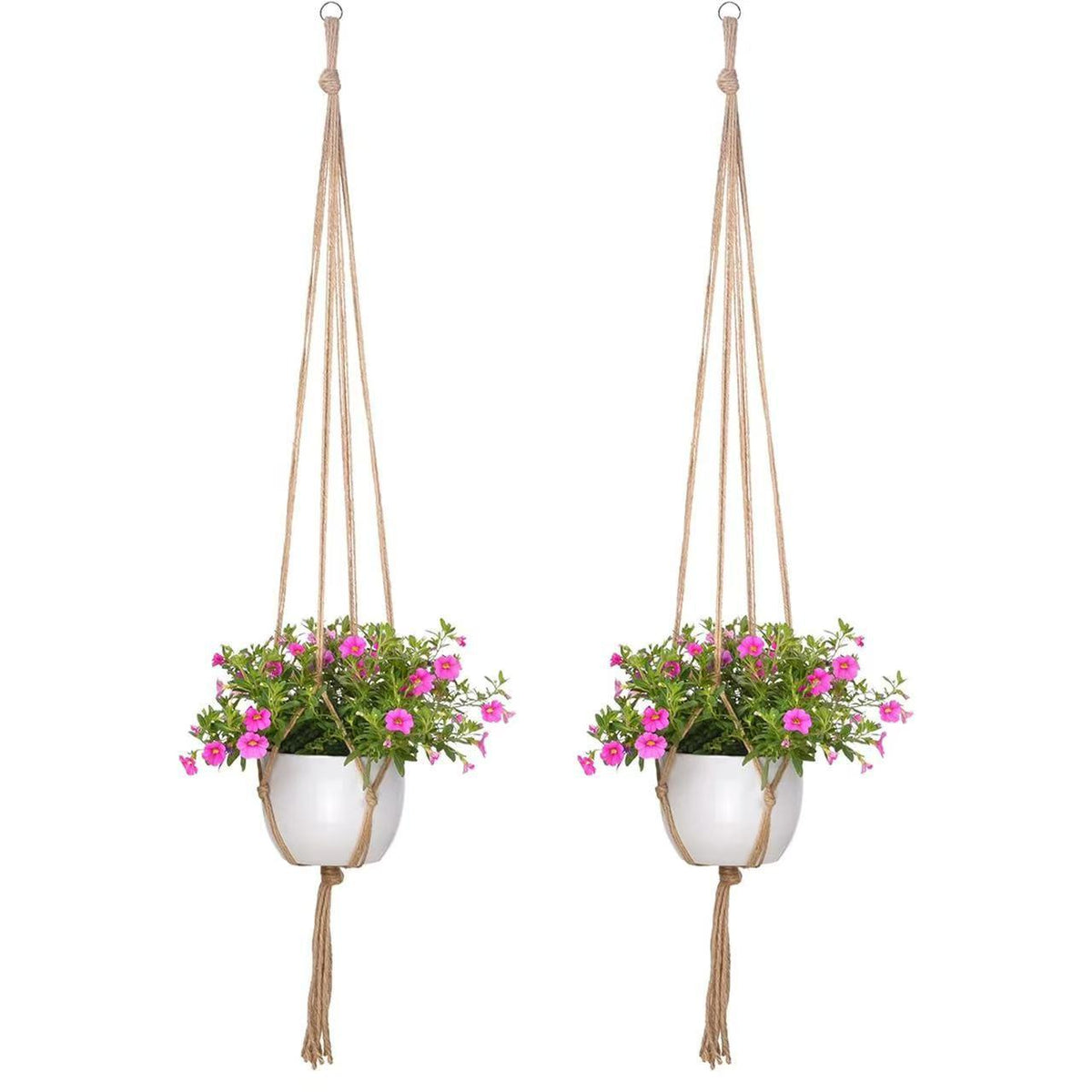 Bohemian Hand-Woven Plant Hanger Macrame Wall Decor