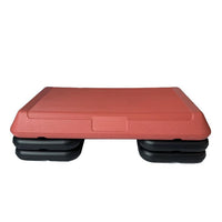 Adjustable Aerobic Stepper for Gym and Home Workouts, 72cm Blow-Molded Fitness Step Platform