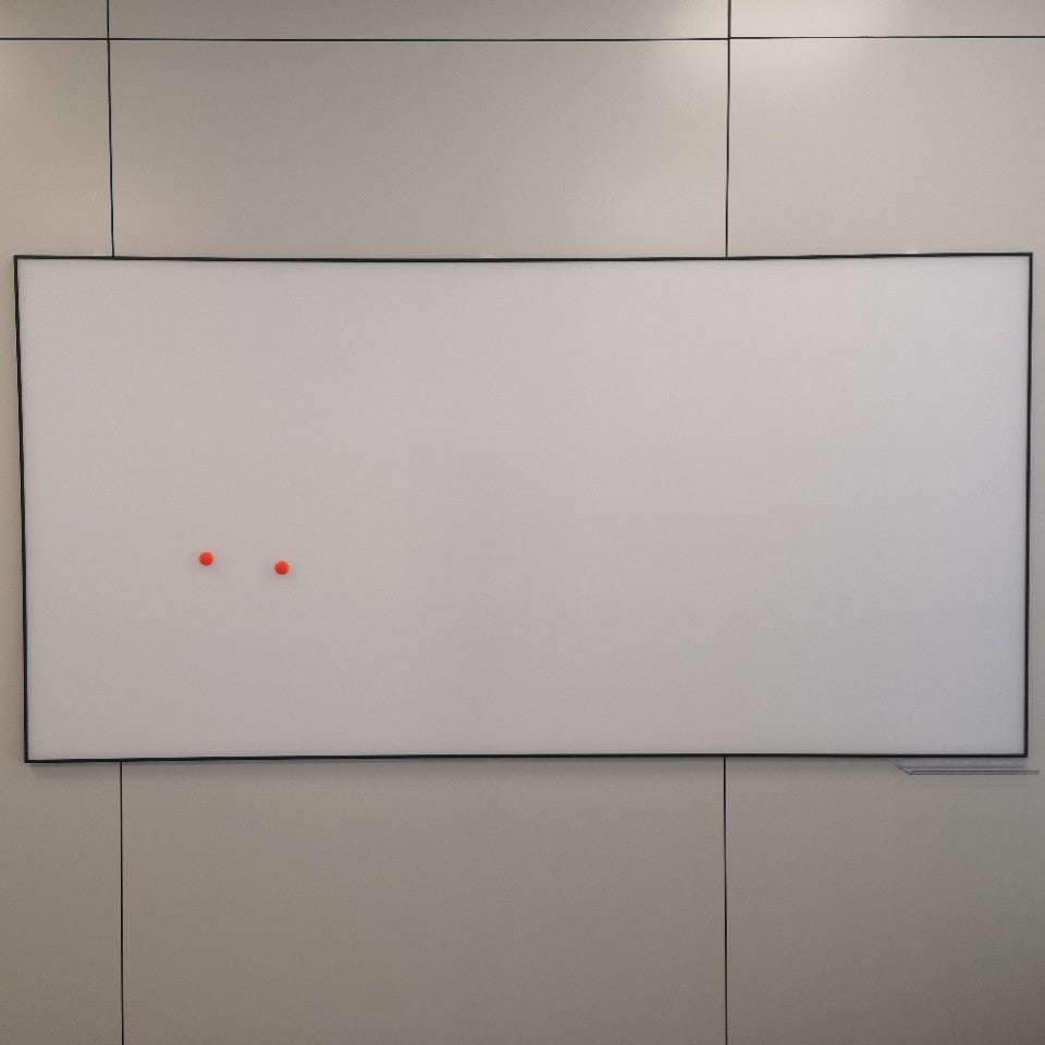 Magnetic Glass Dry Erase Whiteboard with Frame for Office, Conference Room, and Home