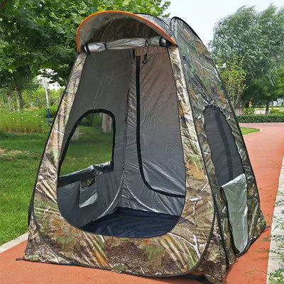 Automatic Pop-Up Fishing Tent, All-Season Windproof Waterproof Sunshade Shelter for Outdoor Camping & Ice Fishing