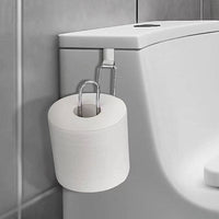 Iron Art Toilet Paper Holder Wall Mount Cabinet Door Tissue Rack