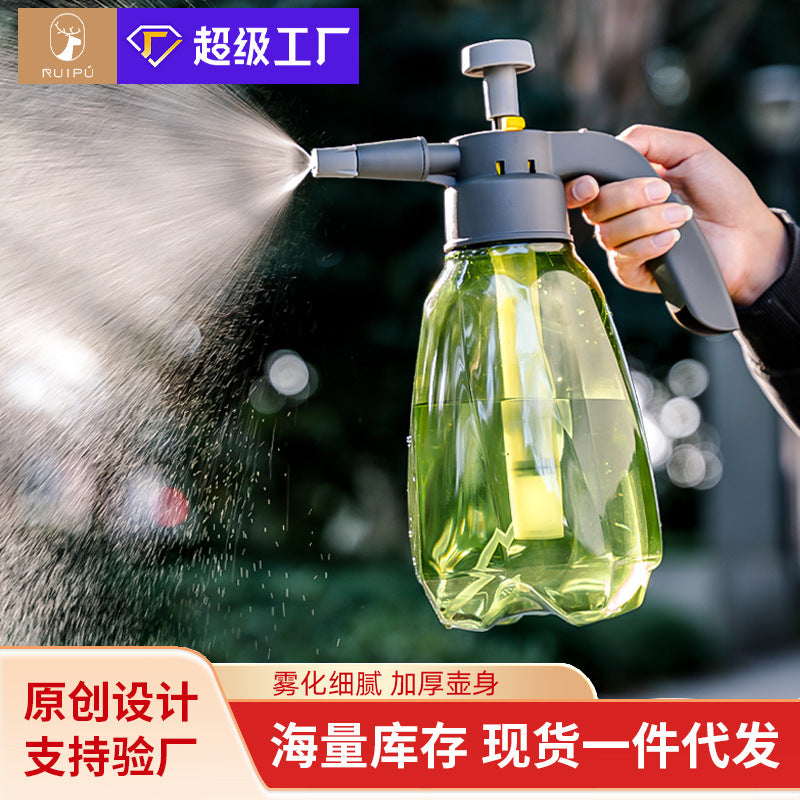 Pressurized Spray Bottle for Watering Plants and Cleaning