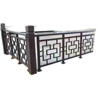 Outdoor Terrace Balcony Safety Railing for Villas and Rooftops, Anti-Fall Guardrail for Corridors and Stairs