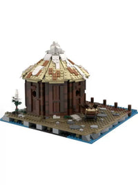 XLmocs Viking Tribe Storage Hut Building Blocks Set, 1150 Pieces