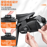 NEWBOLER Waterproof Bicycle Saddle Bag Large Capacity Road Mountain Bike Under Seat Pack