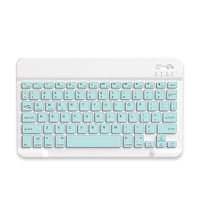 Universal Bluetooth Keyboard and Mouse Combo for iPad Android Tablets and Phones, Portable Mini Rechargeable