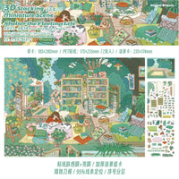 Weather Sunny 22.0 Floating Life Diorama Stickers for DIY Miniature Scenes