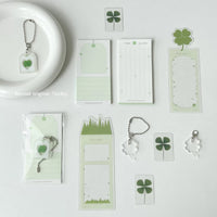 Lucky Series Acrylic Charm Bookmark with Transparent Card