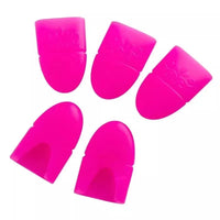Cross Stitch Thimble Finger Protectors - Anti-Slip Silicone for Needle Pulling & Heat Protection