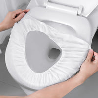 Disposable Non-Woven Thickened Toilet Seat Covers for Travel and Hotels