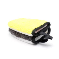 Coral Fleece Car Interior Cleaning Glove for Seats, Glass, and Detailing