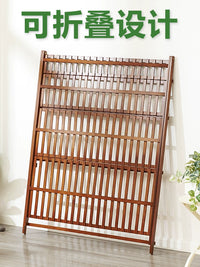 MUMAREN Foldable 3-Tier Plant Stand for Indoor/Outdoor Use, Modern Multi-Layer Flower Pot Rack