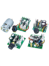 PWM DC Motor Speed Controller 6V-90V 10A-20A with Stepless Variable Speed for Motors and Fans