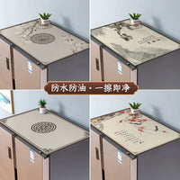Waterproof Oil-Proof Refrigerator Mat Silicone Dust Cover for Kitchen Appliances