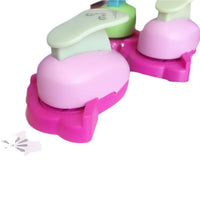 Kids DIY Paper Craft Punch Set - Border, Corner, and Embossing Tools for Scrapbooking and Card Making