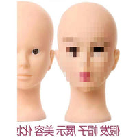 Mannequin Head for Eyelash Extension and Makeup Practice, Silicone Training Head