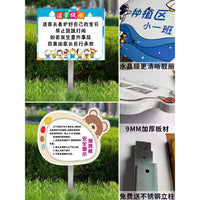 Children's Playground Safety Sign for Outdoor Slides and Play Areas - Keep an Eye on Your Child