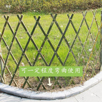 Expandable Bamboo Fence Panel for Garden and Yard, Climbing Plant Trellis