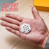 Self-Adhesive Swivel Caster Wheels for Furniture and Storage Boxes, Silent Mini Universal Wheels