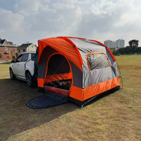 SUV Car Tail Tent Double-Layer Waterproof Sunscreen Camping Tent for Outdoor Travel
