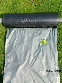 Black and Silver Agricultural Mulch Film for Weed Control, Insulation, and Moisture Retention