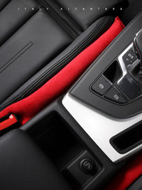 Alcantara Car Seat Gap Filler Strip - Leak-Proof Organizer for Auto Interior