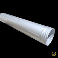 Thickened Stainless Steel Chimney Pipe Elbow for Wood Stoves and Fireplaces