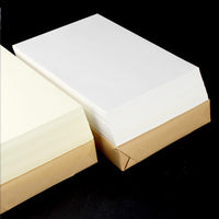 A4/A3/16K/8K Ivory/Off-White Eye-Protection Paper, 80/100/120gsm, 250/500 Sheets for Printing