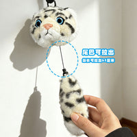 Realistic Snow Leopard Plush Toy Stuffed Animal