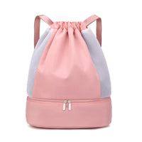 Waterproof Sports Backpack with Wet/Dry Compartment for Basketball & Swimming