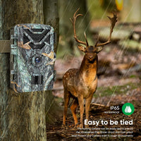 Outdoor Infrared Wildlife Camera with Night Vision and Motion Sensor