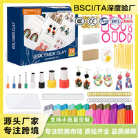 Polymer Clay DIY Earring Geometric Mold Tool Kit for Crafts and Jewelry Making
