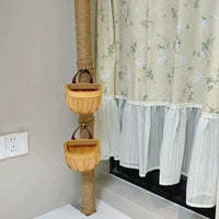 Decorative Hemp Rope Kit for Gas Pipes & Drain Hoses, DIY Cover for Kitchen & Balcony