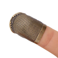 Metal Thimble Ring for Hand Sewing and Cross Stitch