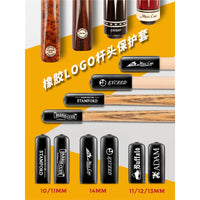 Billiard Cue Tip Protector Cap for Pool and Snooker Cues, Moisture-proof Rubber