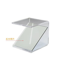 Acrylic Display Stand for Seals, Jewelry, and Collectibles - U/Z/N-Type Mirrored Riser